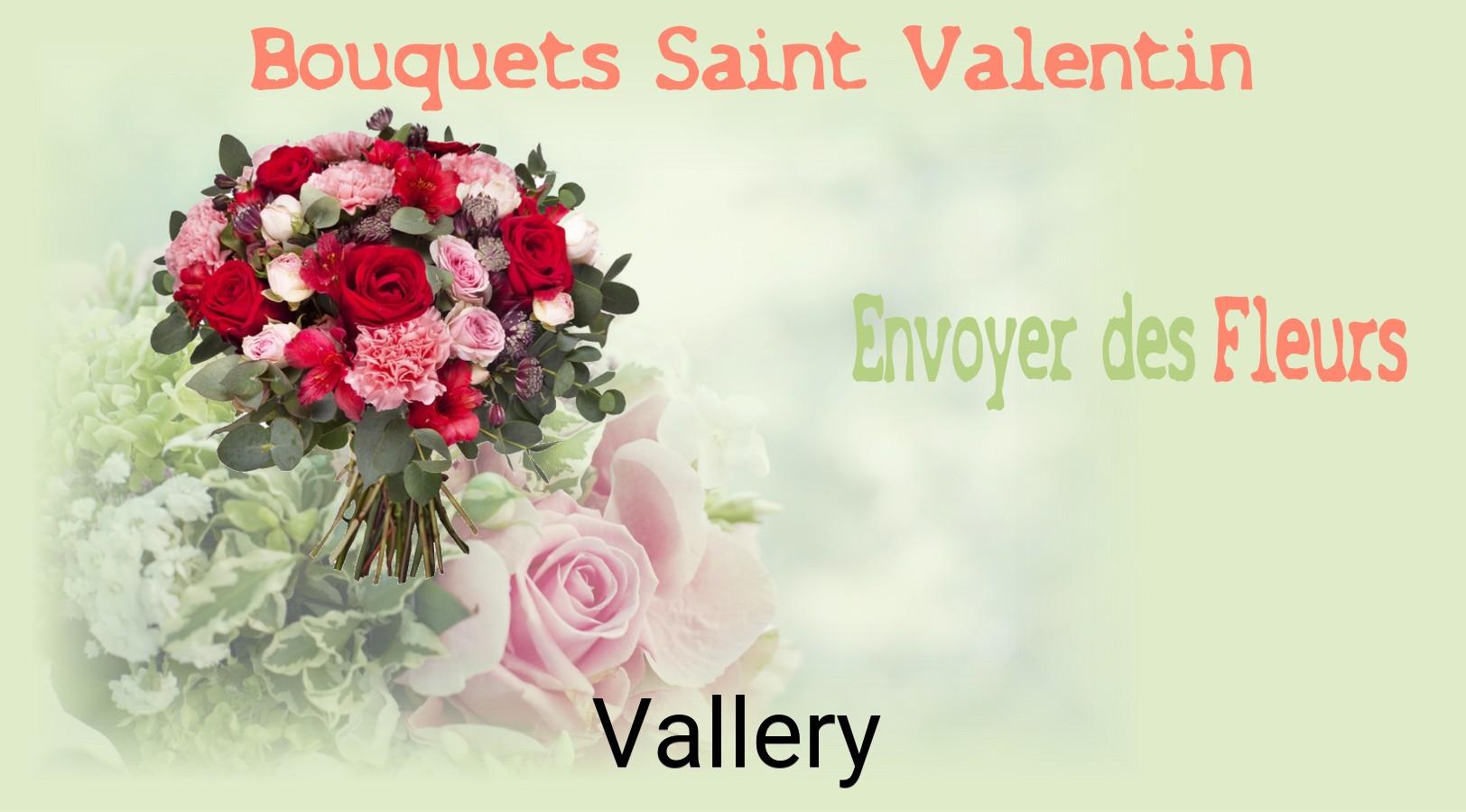Roses de Saint-Valentin livrées à Vallery